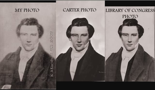 9. Did the original Joseph Smith daguerreotype have damage even in 1879? (image 1)