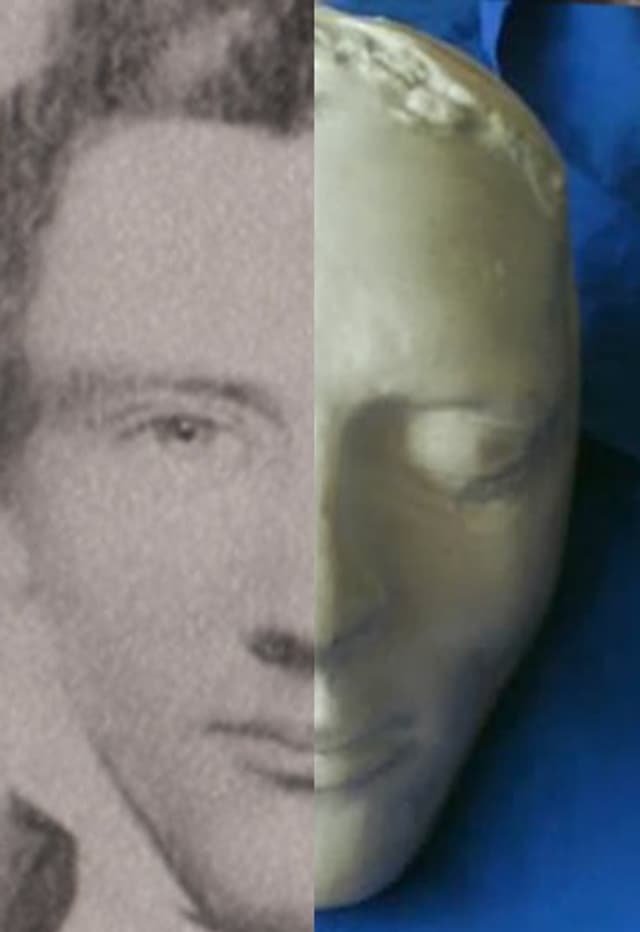 2.  Death Mask Comparison (image 1)