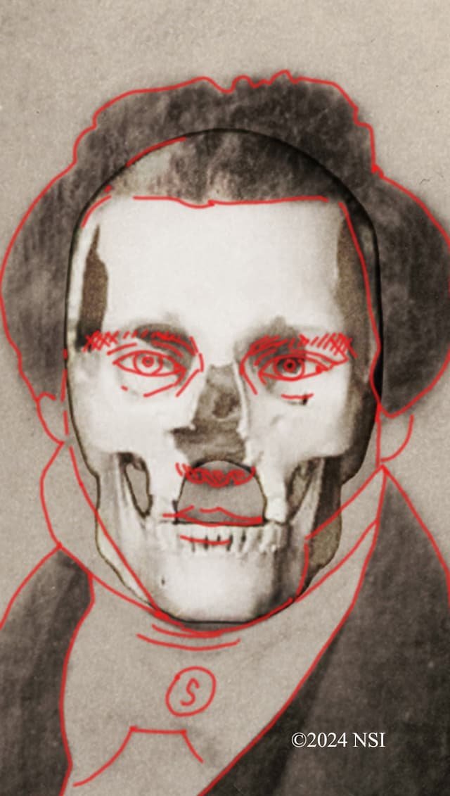 Does the Unedited Photo of Joseph Smith Match the Skull (image 2)