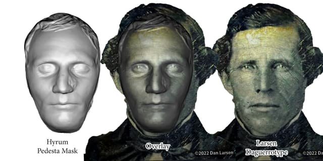 Hyrum Smith's identity through the examination of the Larsen Daguerreotype. (image 1)