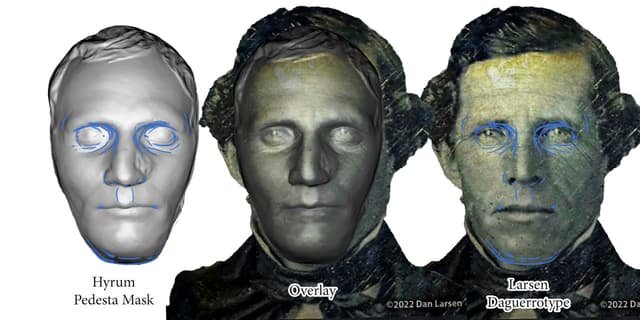 Hyrum Smith's identity through the examination of the Larsen Daguerreotype. (image 2)